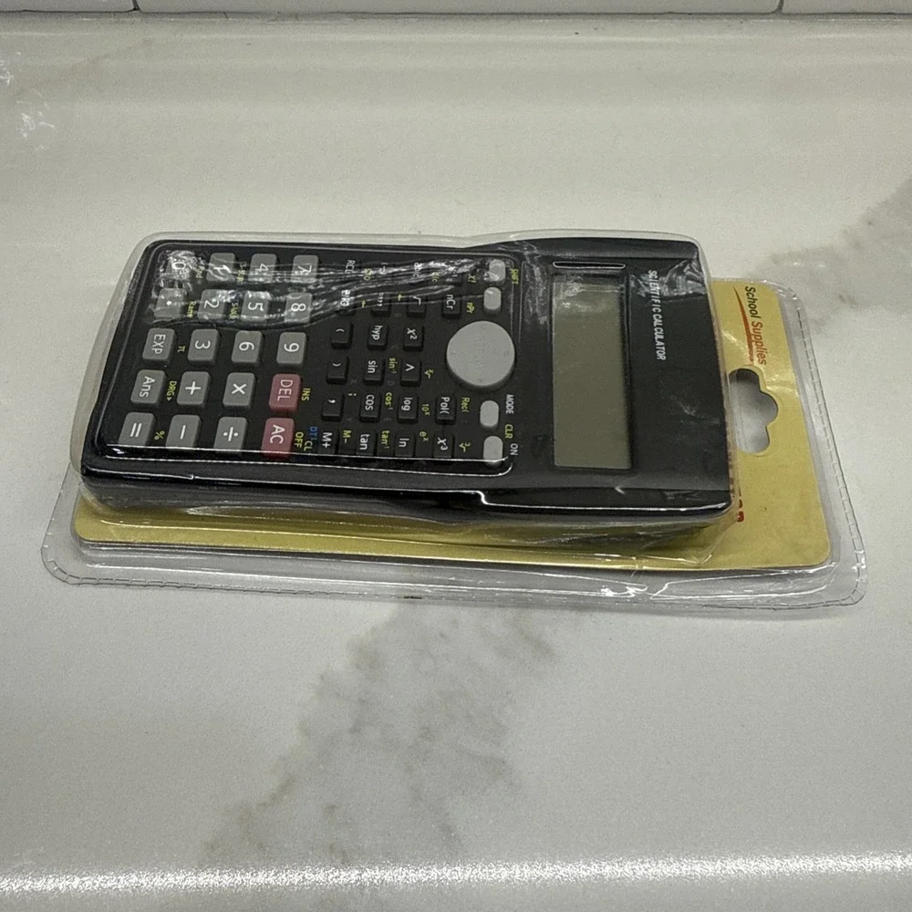 School Supplies Scientific Calculator 240 Function Memory Battery Operated New